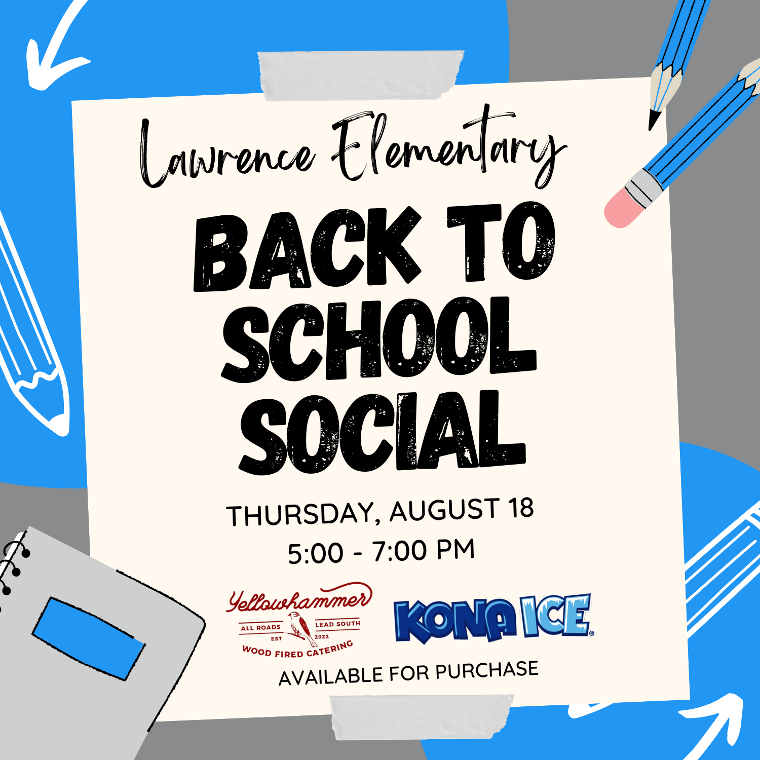 Back to School Social 